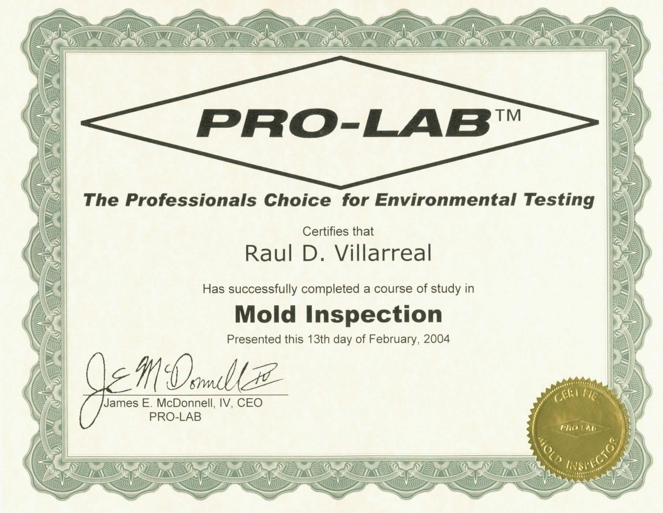 PRO-LAB Mold Inspector